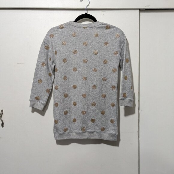Cotton on Kids Gold Glitter Polka Dots Dress - Picture 4 of 4